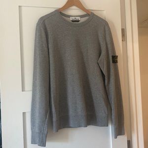 Authentic Stone island grey sweatshirt